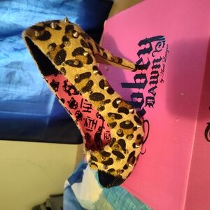 Leopard Print Heels by Iron Fist